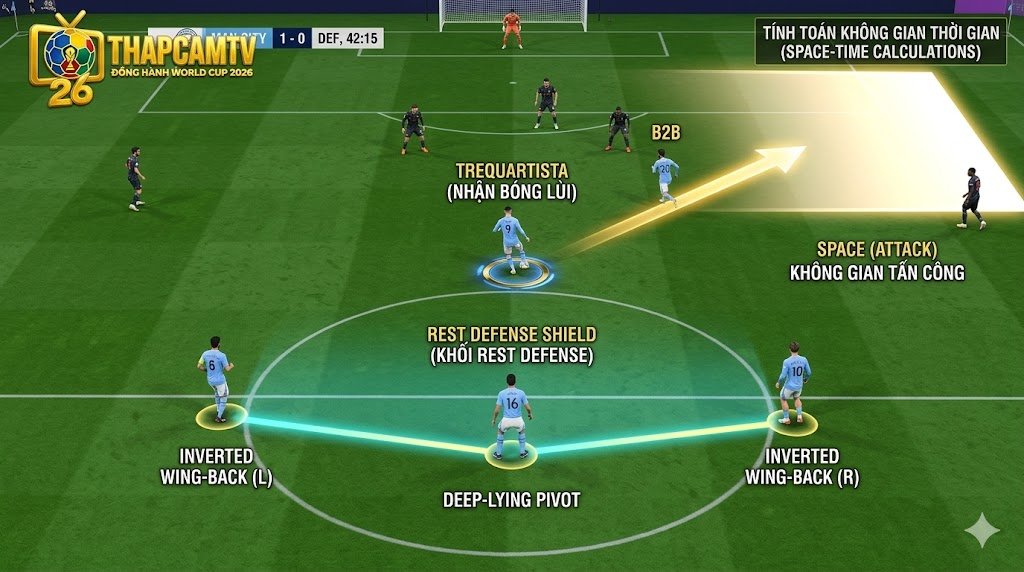 Sơ Đồ Strikerless (Chiến Thuật Không Tiền Đạo): Triết Lý 4-6-0