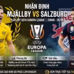 Bảng nhận định trước trận đấu Europa League giữa Mjällby và Red Bull Salzburg, dự đoán tỷ số 1-2 cho đội khách và tóm tắt thông tin hai đội.
